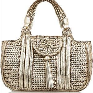 NWOT Anya Hindmarch Neeson Woven Leather Tote